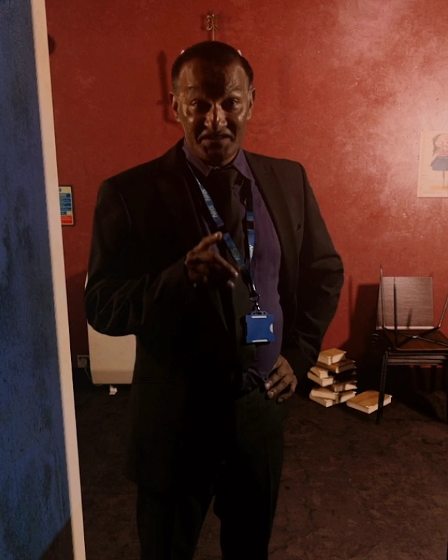 Dr. Bose knocking on the door