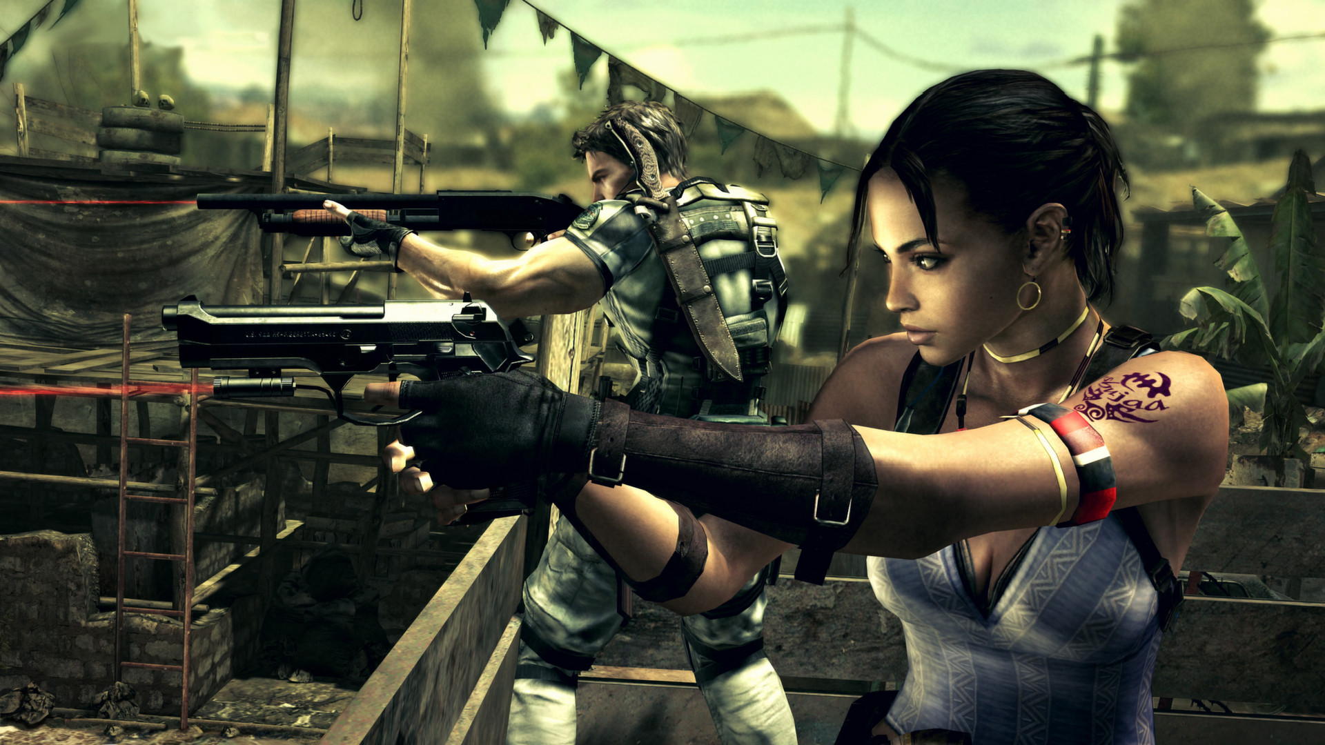 Resident Evil 5 key art