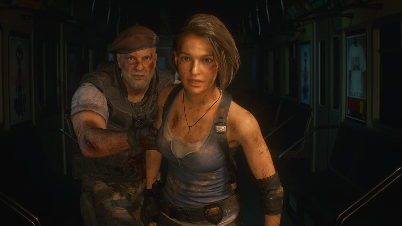 Resident Evil 2 Remake screenshot at the Raccoon City Police Department