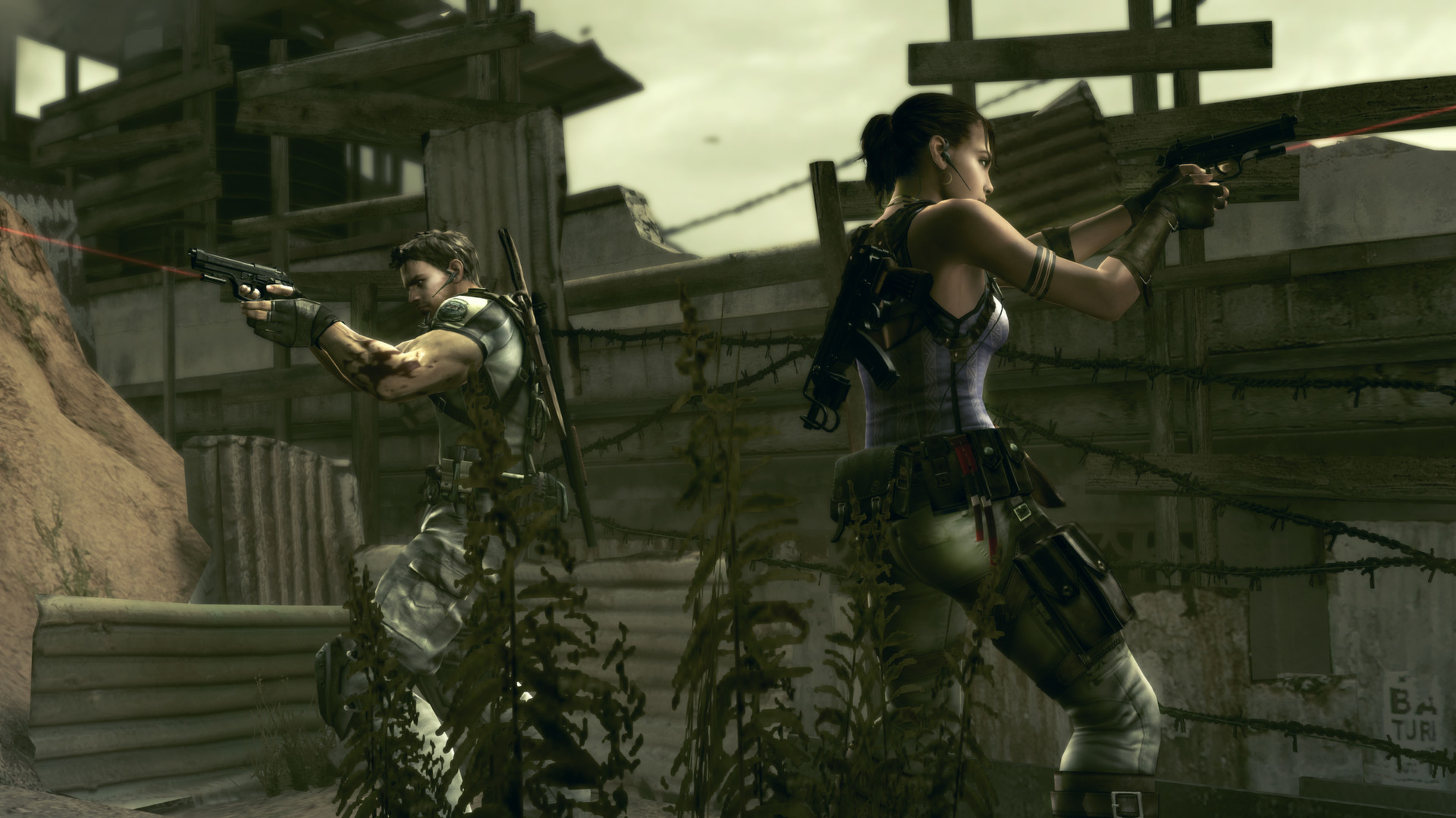 Resident Evil 5 key art