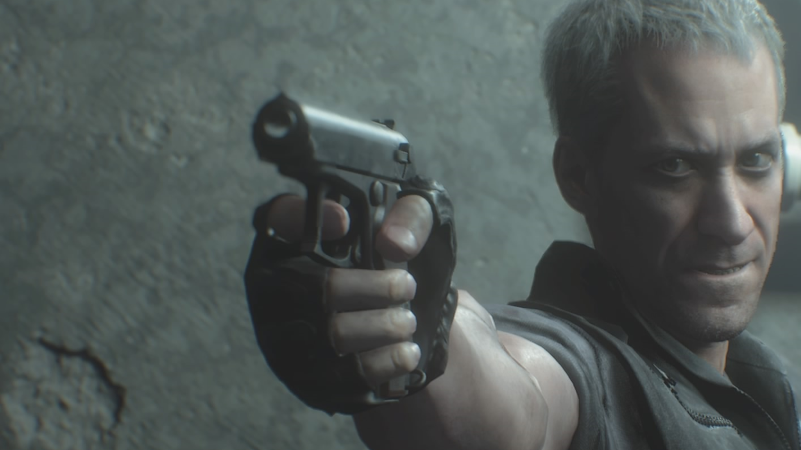 Resident Evil 2 Remake screenshot at the Raccoon City Police Department