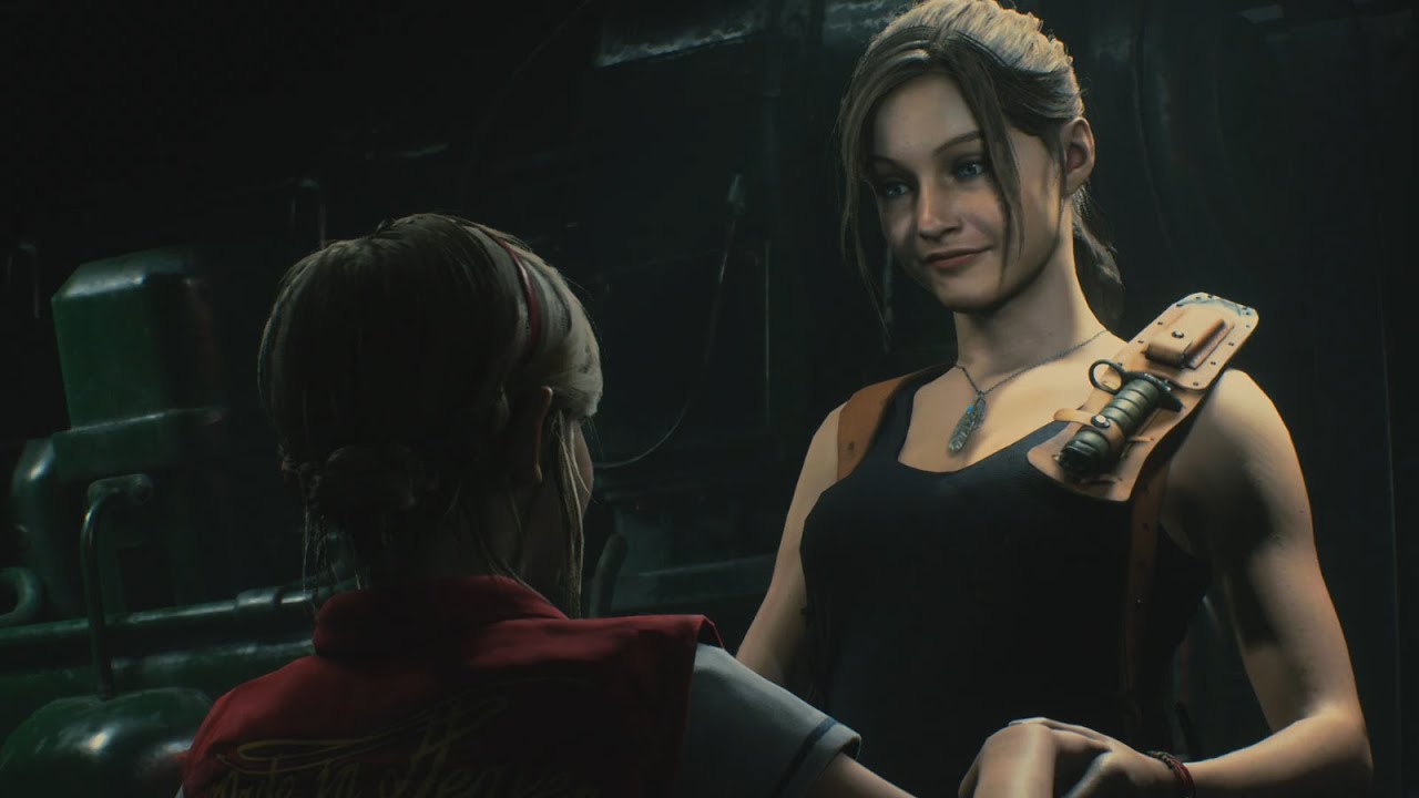 Resident Evil 2 Remake screenshot at the Raccoon City Police Department