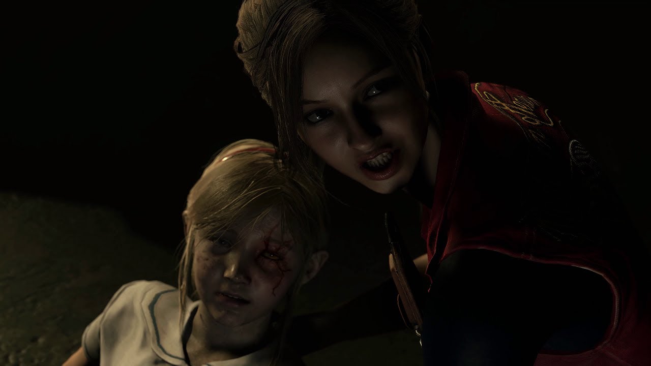 Resident Evil 2 Remake screenshot at the Raccoon City Police Department
