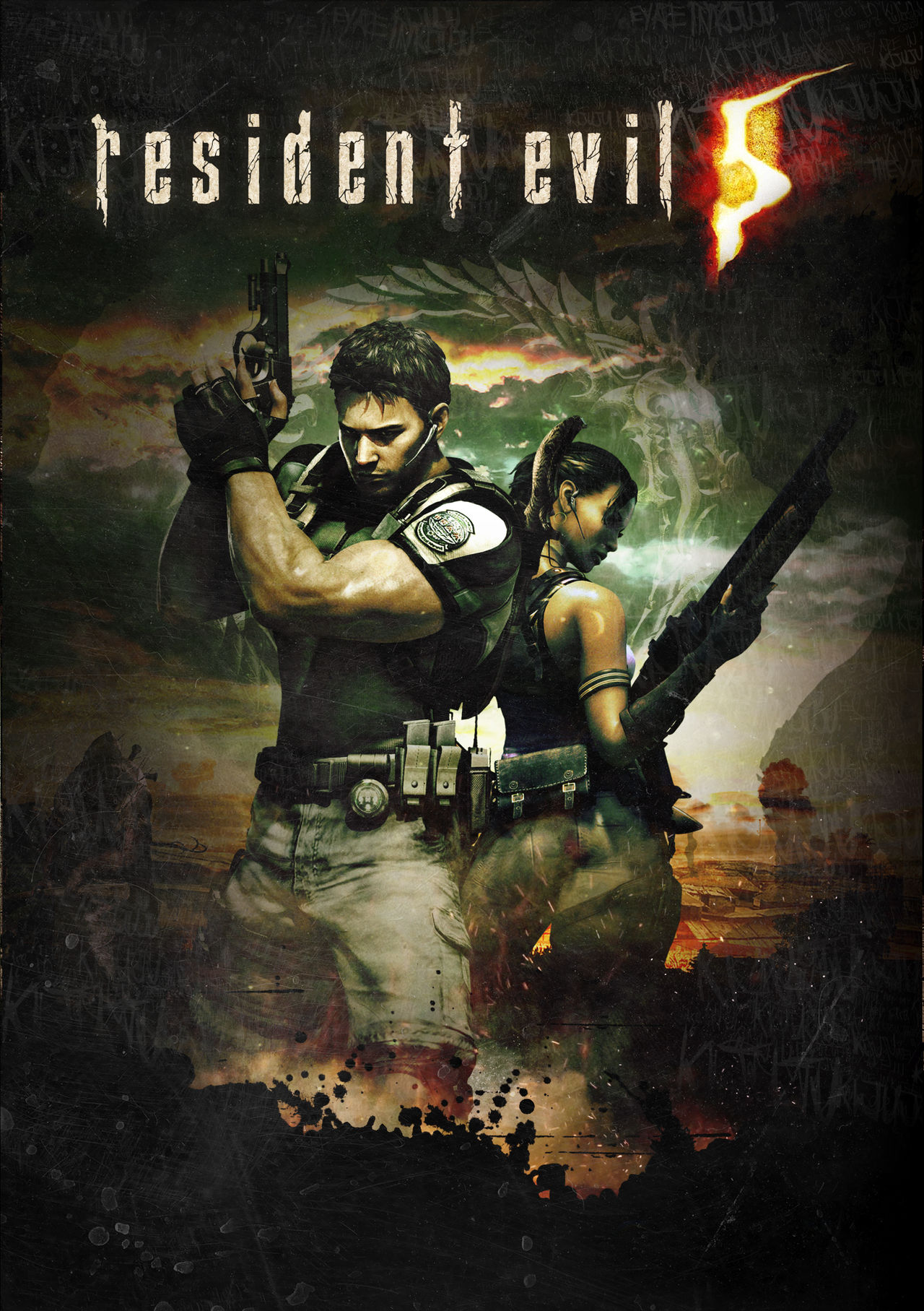 Resident Evil 5 key art