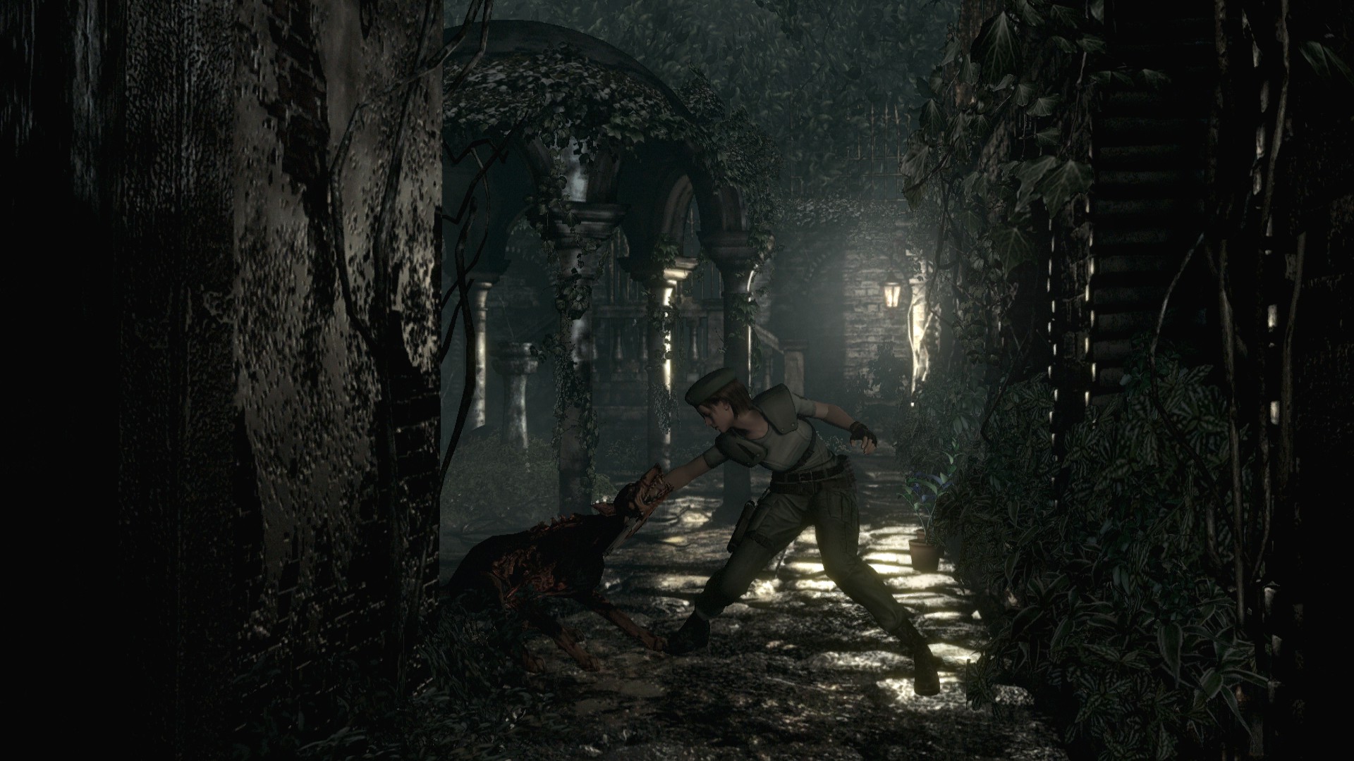 Resident Evil HD Remaster screenshot at The Residence