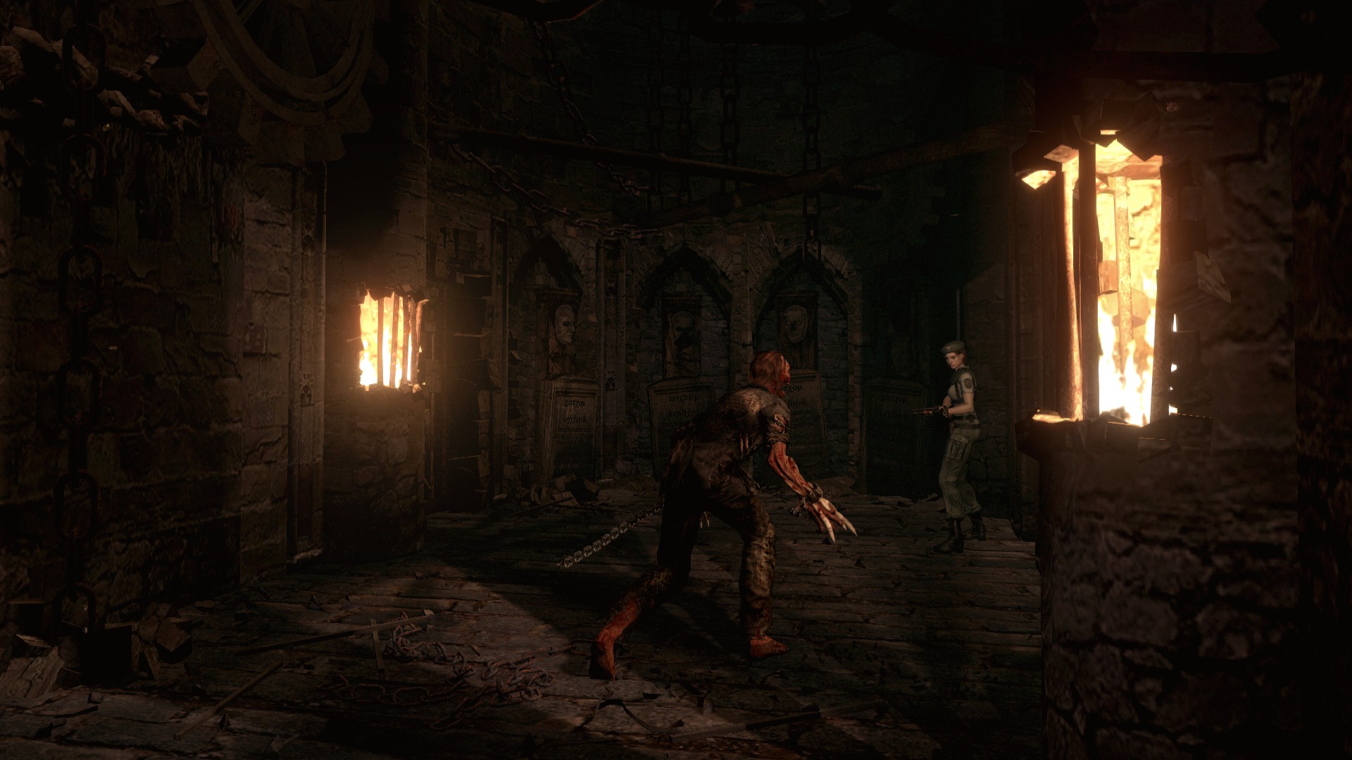 Resident Evil HD Remaster screenshot at The Residence