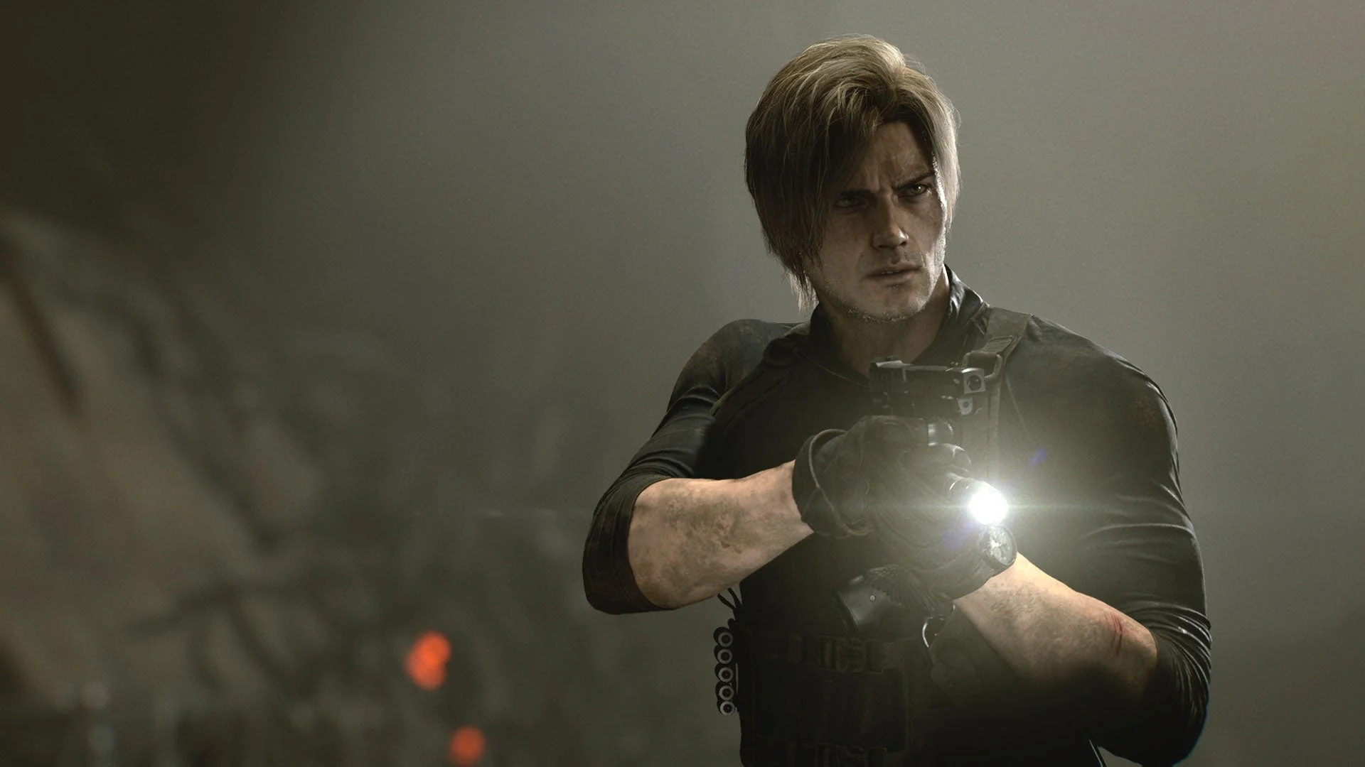 Resident Evil 9: Requiem - Leon at the ARK Entrance