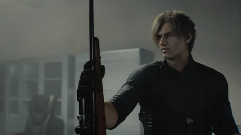 Resident Evil 9: Requiem - Leon in the Care Center Chapel