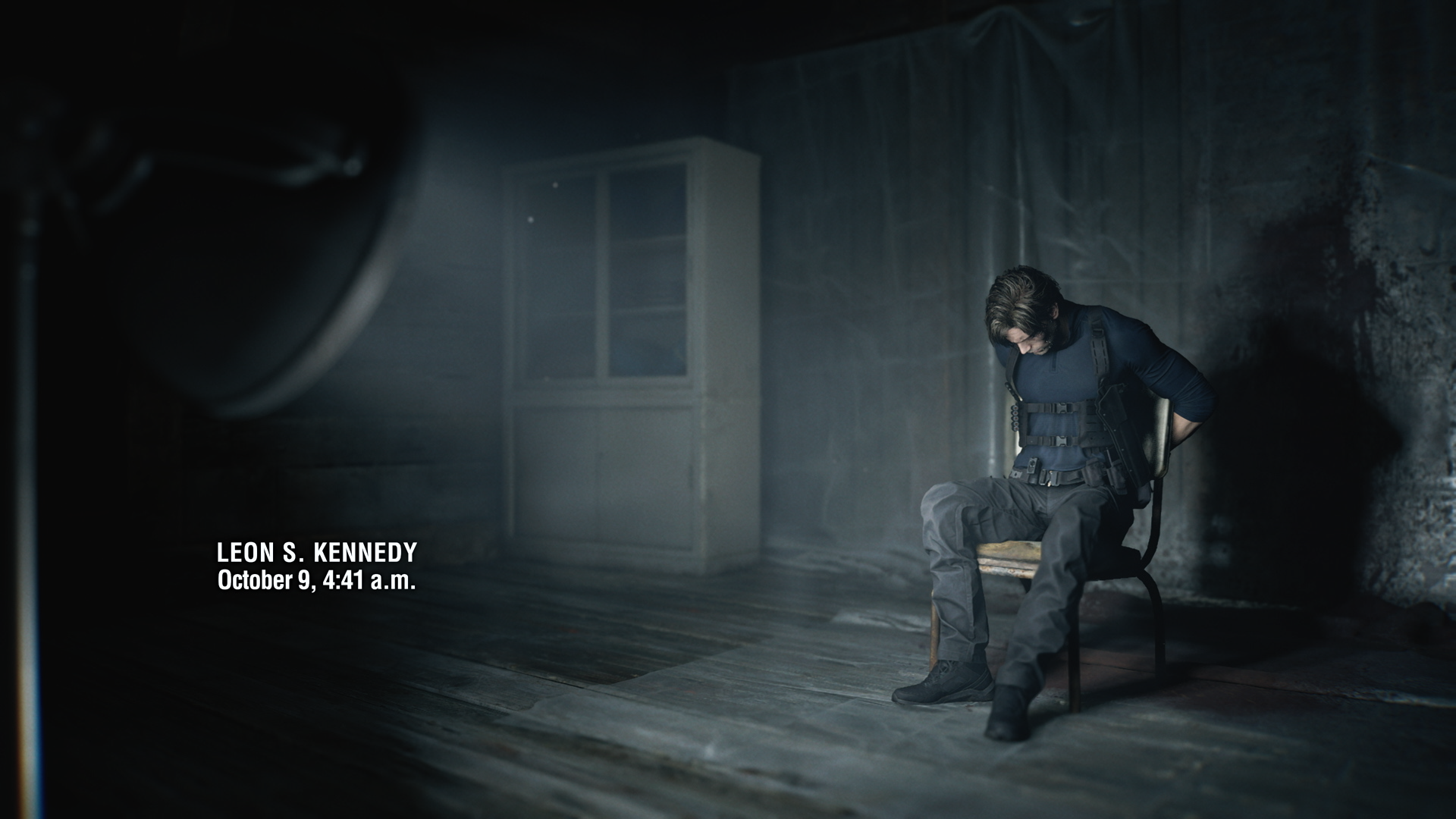 Resident Evil 9: Requiem - Leon in the Care Center Attic